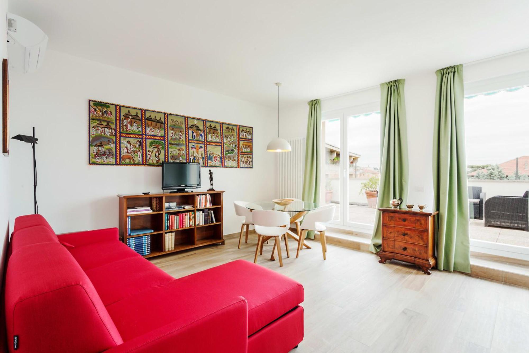Apartamento Amazing Flat With Big Terrace And Private Car Park Verona Exterior foto